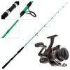 Shimano Baitrunner ST 4000 FB Kidstix Spinning Kids Combo Green 6ft 2-5kg 2pc