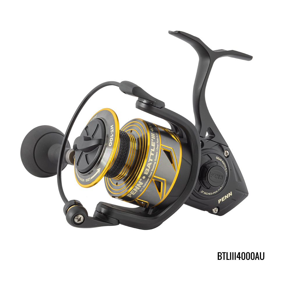 penn battle iii 4000 spinning reel PENN Battle III 4000 Spinning Reel – Best Deal @ D star fishing tackle Mount Albert