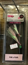 CEAN Assassin flasher rig  2 hooks pink