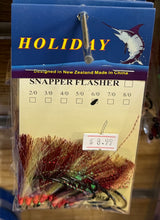 holiday snap flasger 8 hooks  Red