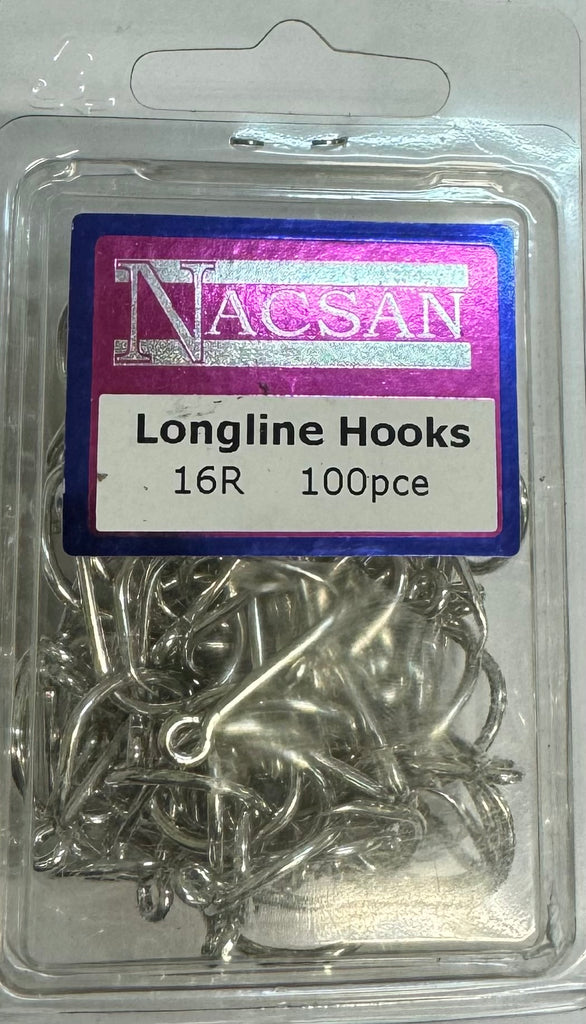 Nacsan Longline Hooks 16R Qty100 – Best Deal @ D star fishing tackle ...